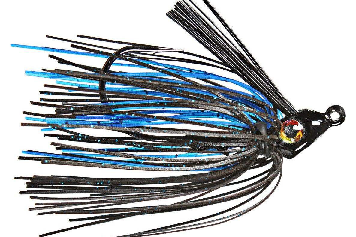 Santone Rayburn Swim Jigs Black Blue Accent 16oz