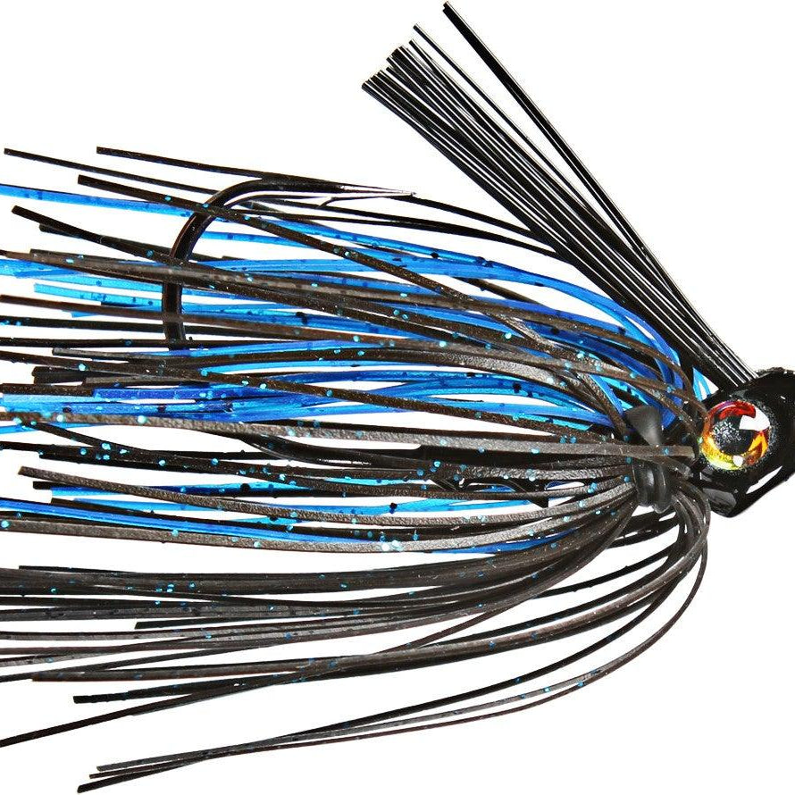 Santone Rayburn Swim Jigs Black Blue Accent 16oz