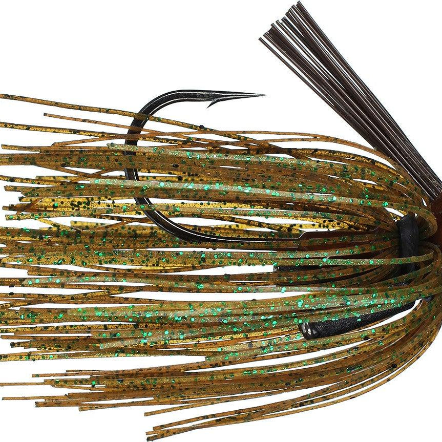 Santone Pro Series Football Jig Pumpkin Green Flake 1oz
