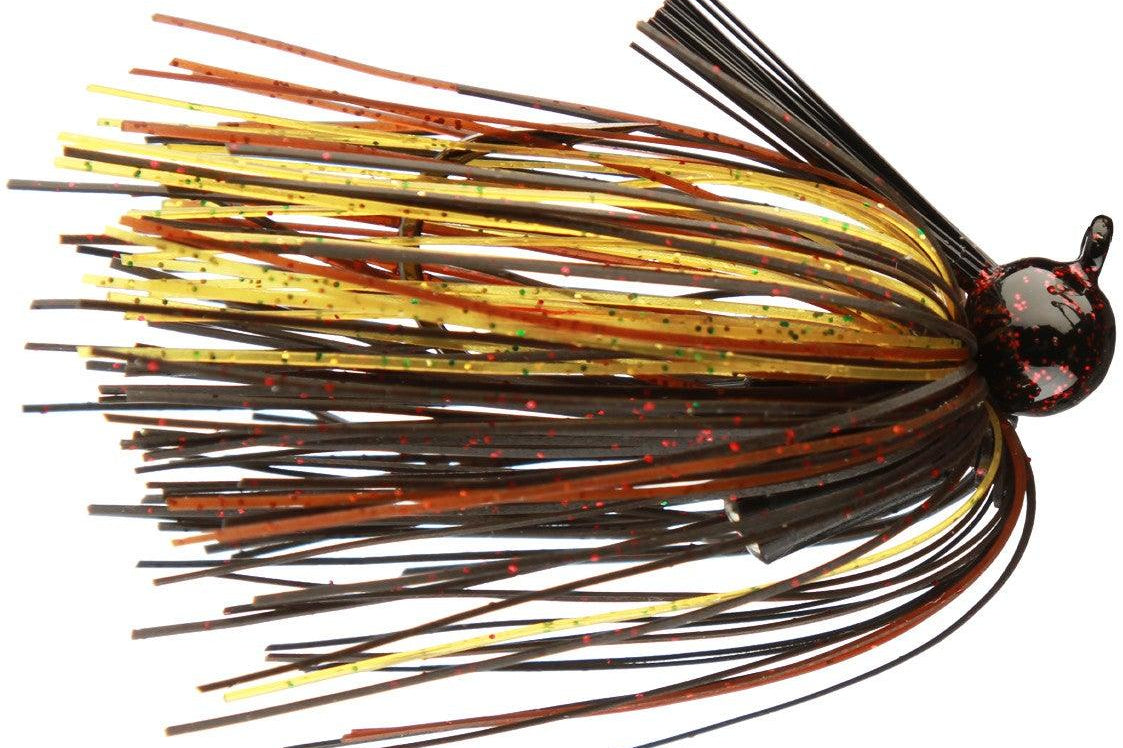 Santone Pro Series Football Jig Black Brown Amber 3 4oz