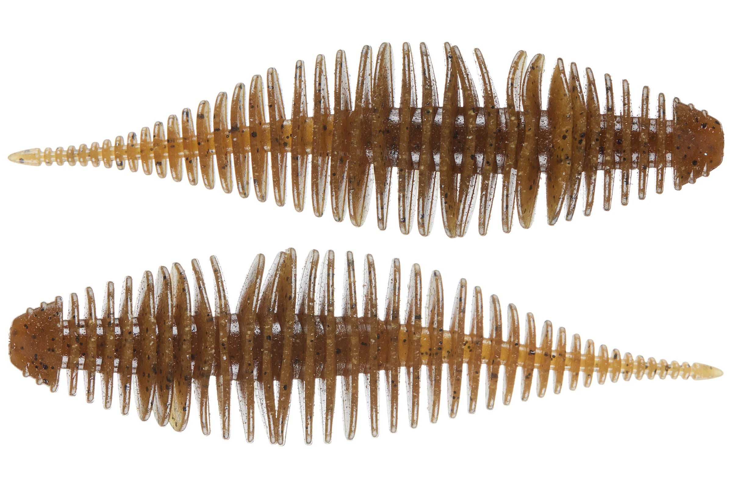 Geecrack Bellows Shad 3.8" Green Pumpkin