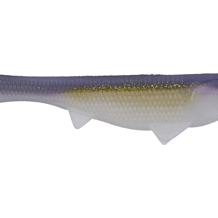 Optimum Baits Baby Boom Weedless Swimbait 4.5" PB Shad #591