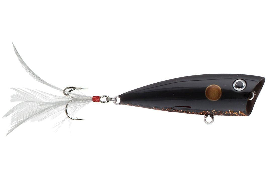 Yellow Magic Magnum Poppers 1/2 Black Shad