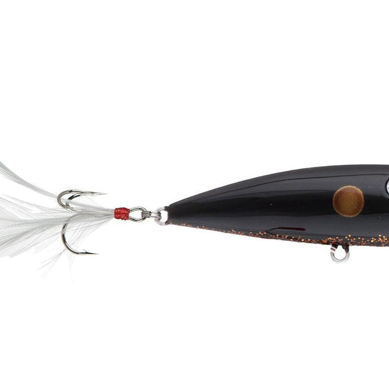 Yellow Magic Magnum Poppers 1/2 Black Shad