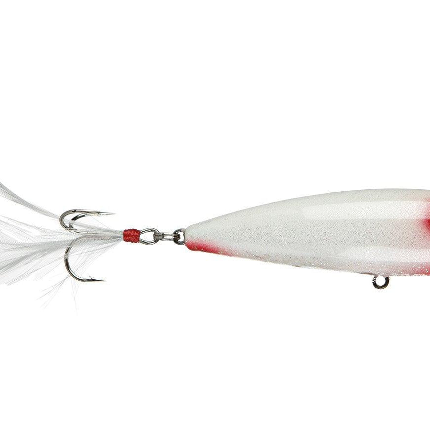 Yellow Magic 1/4 Poppers White Shad
