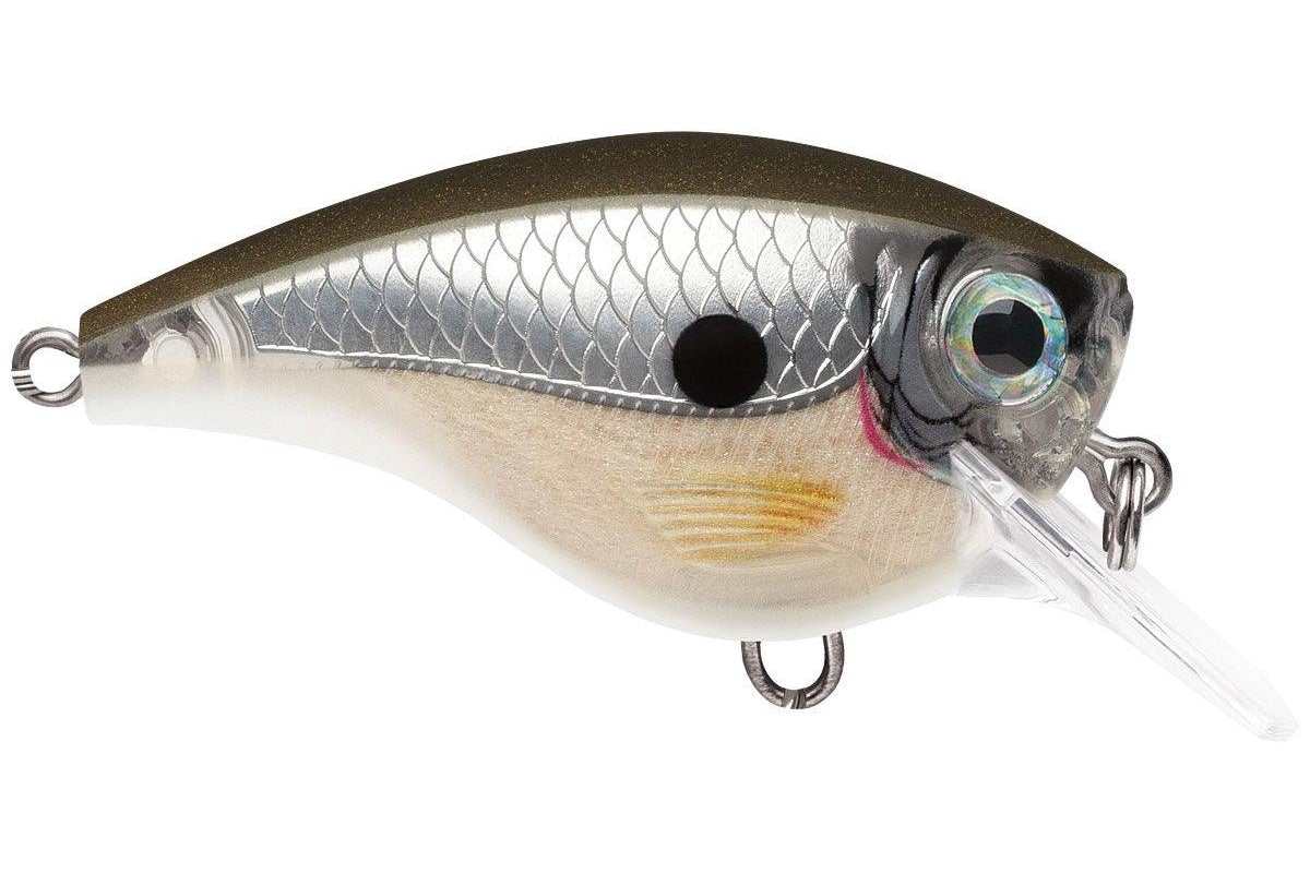 Rapala Balsa Xtreme Brat 3 Squarebill Crankbait Pearl Grey Shiner