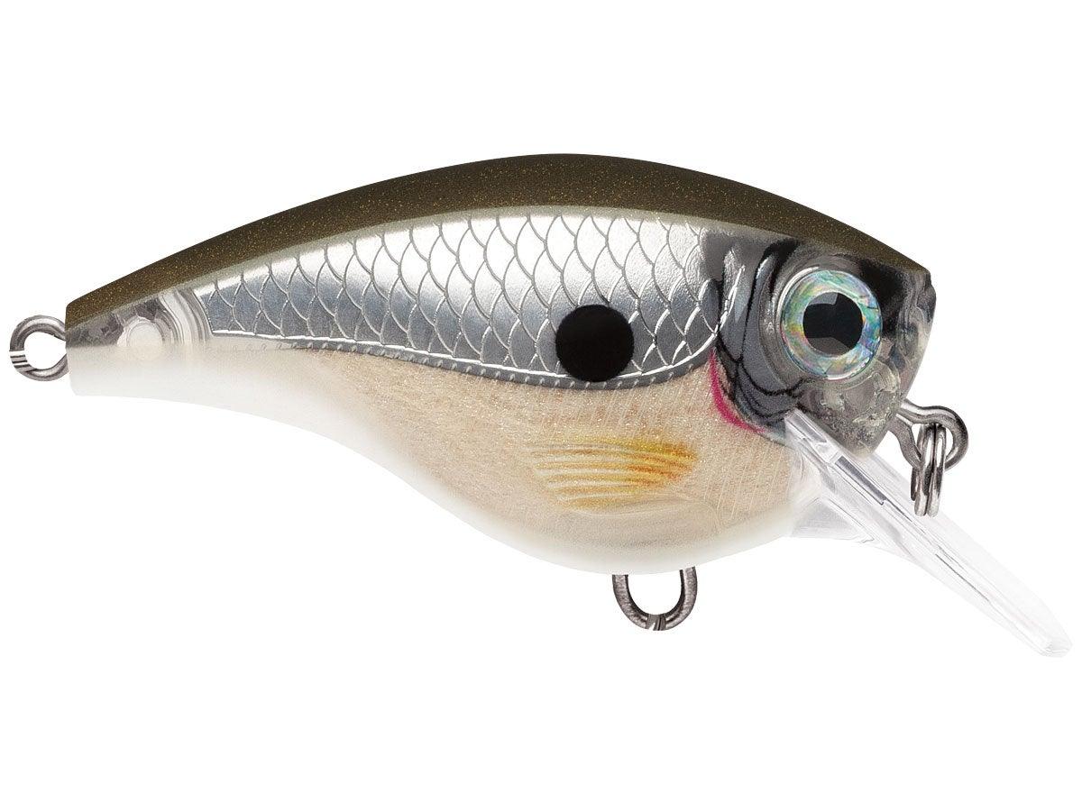 Rapala Balsa Xtreme Brat 3 Squarebill Crankbait Pearl Grey Shiner