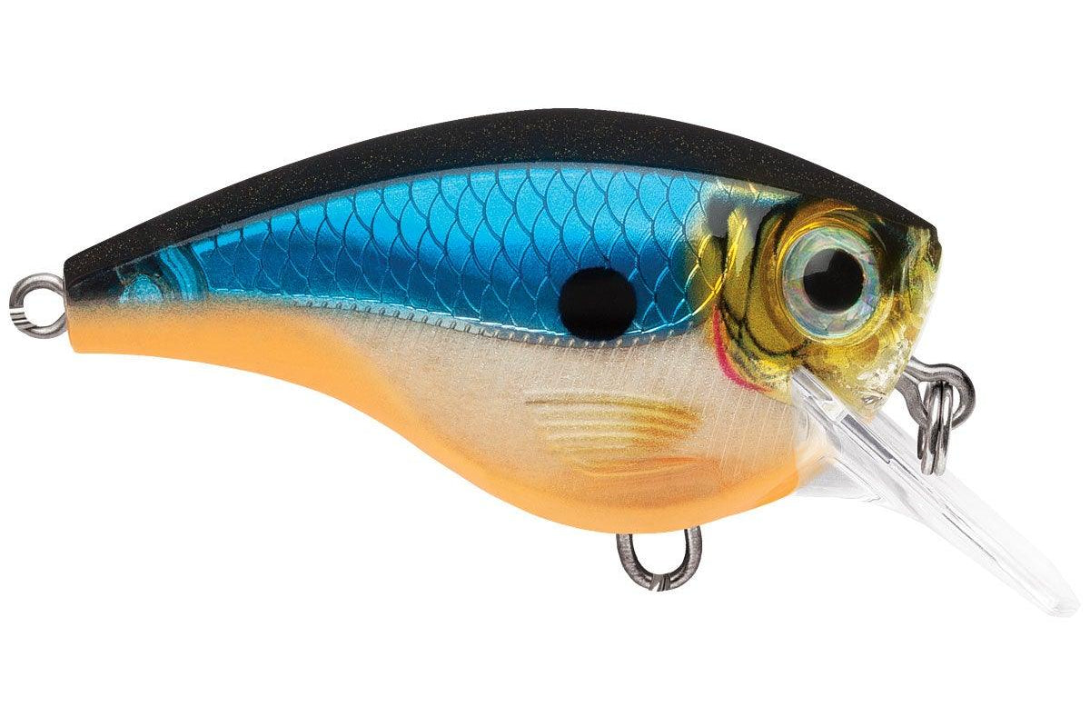 Rapala Balsa Xtreme Brat 3 Squarebill Crankbait Blue Ghost