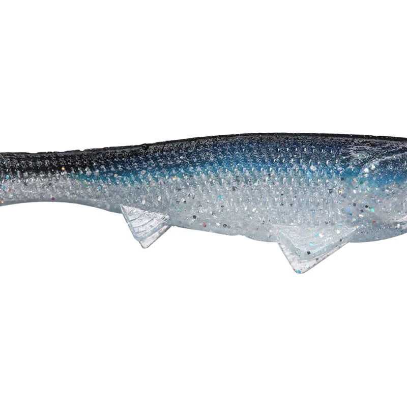 Optimum Baits Baby Boom Weedless Swimbait 4.5" Blue Shad #513