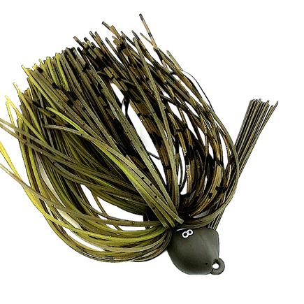 Beast Coast Tungsten Lil' Magnum Compact Flipping Jig Stealth Pumpkin