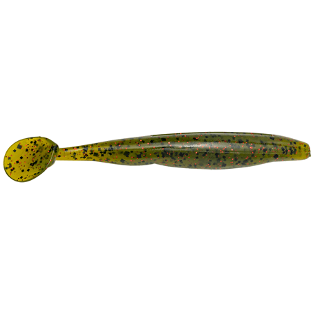 Strike King Swimm'n Caffeine Shad Watermelon Red Flk 5"