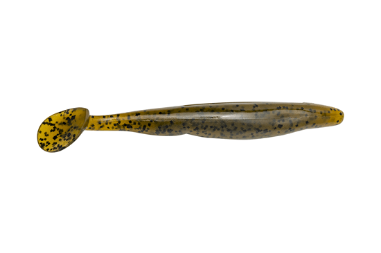 Strike King Swimm'n Caffeine Shad Green Pumpkinseed 4"