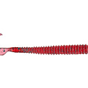 Zoom Dead Ringer Worm 6" Red Bug 021**
