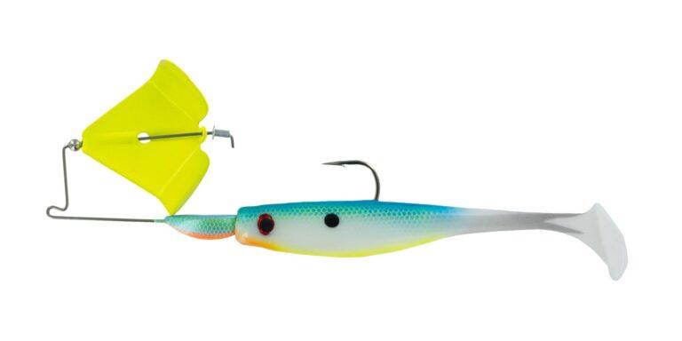 Big Bite Suicide Buzzbait Chartreuse Blade Citrus Shad
