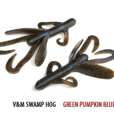 V&M Baby Swamp Hog Green Pumpkin Blue Haze