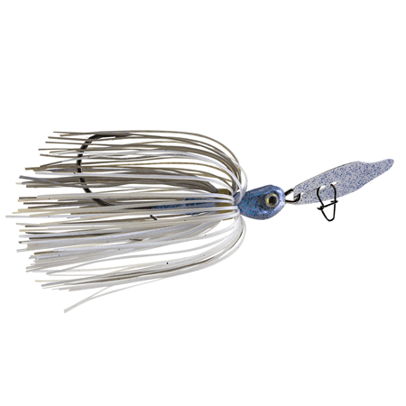 Strike King Thunder Cricket Vibrating Jig Blue Glimmer 1 2oz