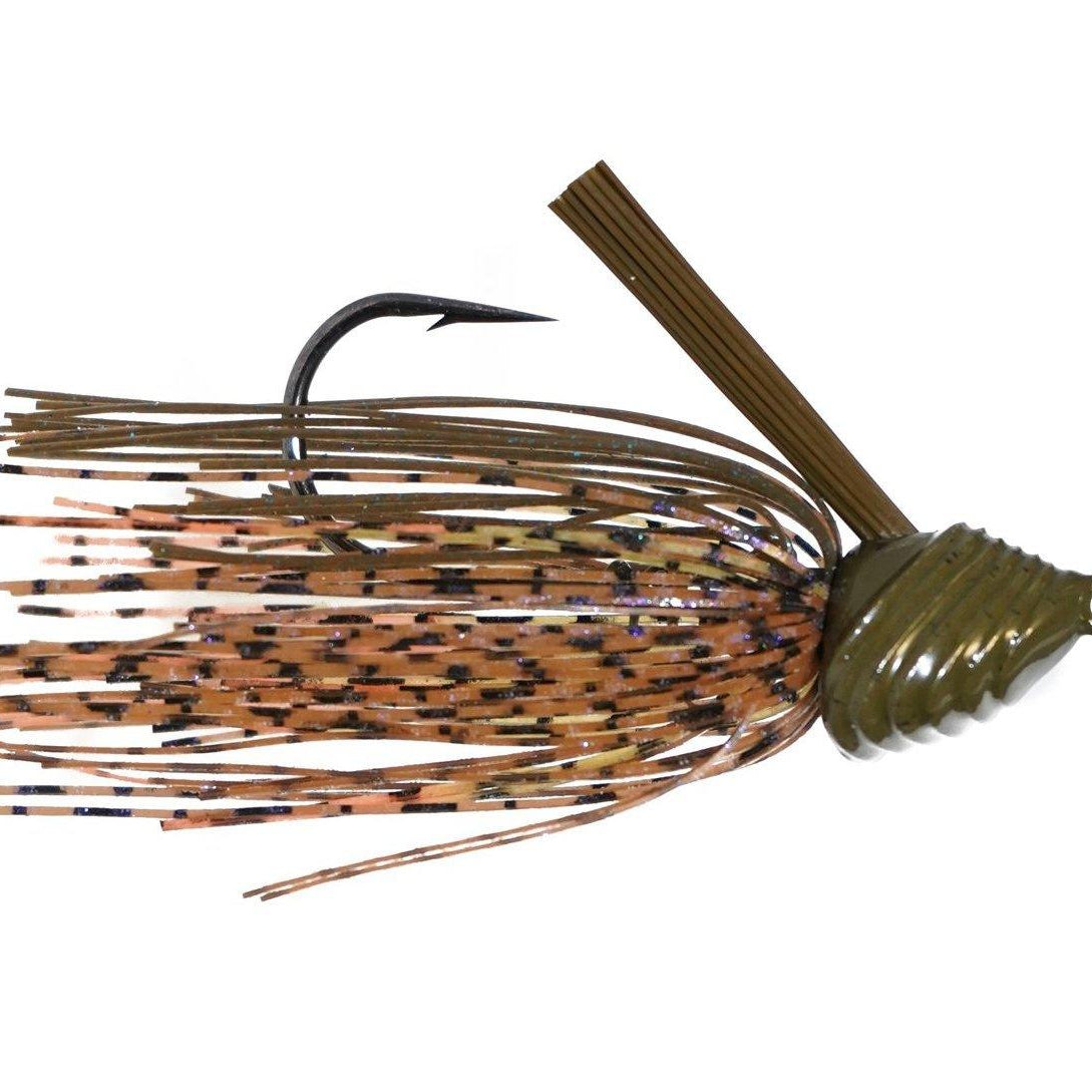6th Sense Scrape Grass Jig Tipped Crawfish (D) 1oz