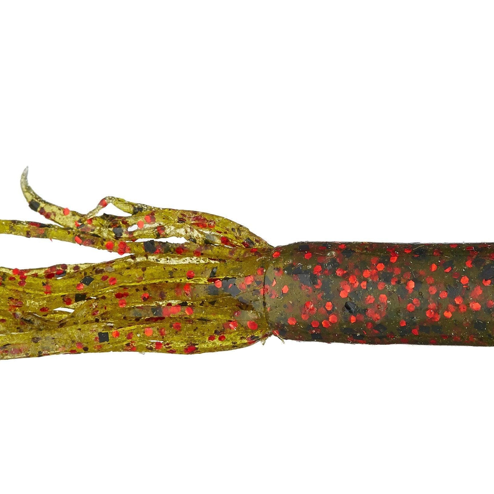 Strike King Coffee Tube 3.5" Watermelon Red Flake