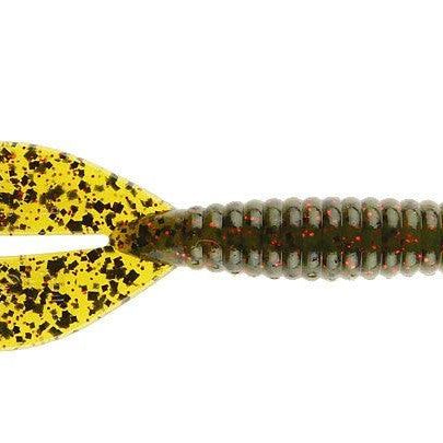 Strike King Rage Twin Tail Menace Grub Watermelon Red Flake