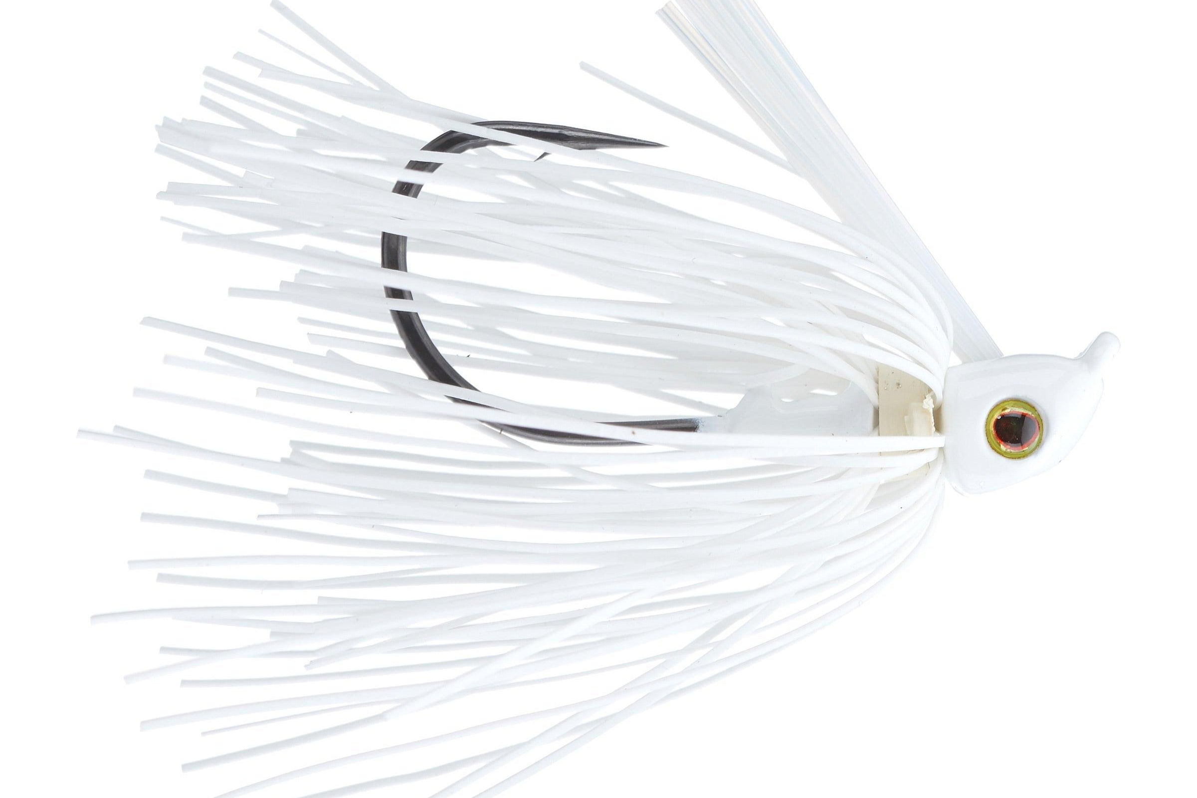 V&M Pacemaker HD Swim Jig White 1 2