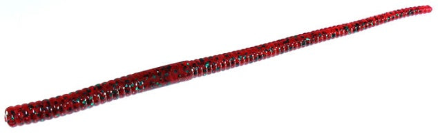 Zoom Shakey Head Worm 5" 20pk Red Bug