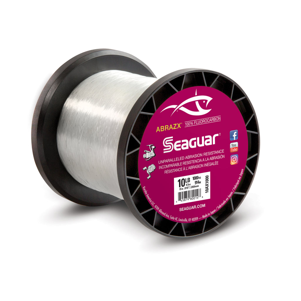 Seaguar AbrazX Fluorocarbon Line 1000 10lb