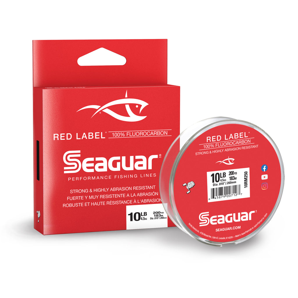 Seaguar Red Label Fluorocarbon Line 200 10lb