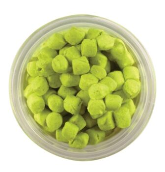 Berkley PowerBait Chroma-Glow Crappie Nibbles Glow Chartreuse 1oz