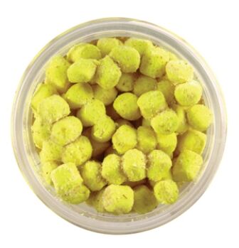 Berkley PowerBait Chroma-Glow Crappie Nibbles Glow Yellow