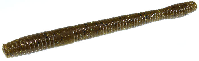 Zoom Mag Finesse Worm 10pk Green Pumpkin Magic 284**