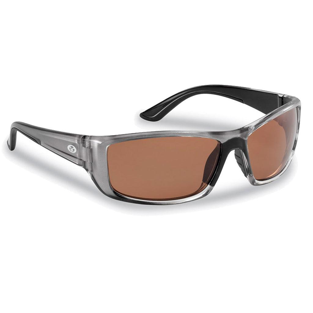 Flying Fisherman Polarized Sunglasses Buchanan Crystal-Gunmetal Copper