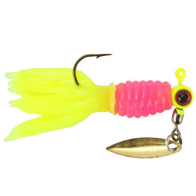 fish head spin lures Mr. Crappie Sausage Head Spins Pre-Rigged Crappie Thunder – Tackle Addict