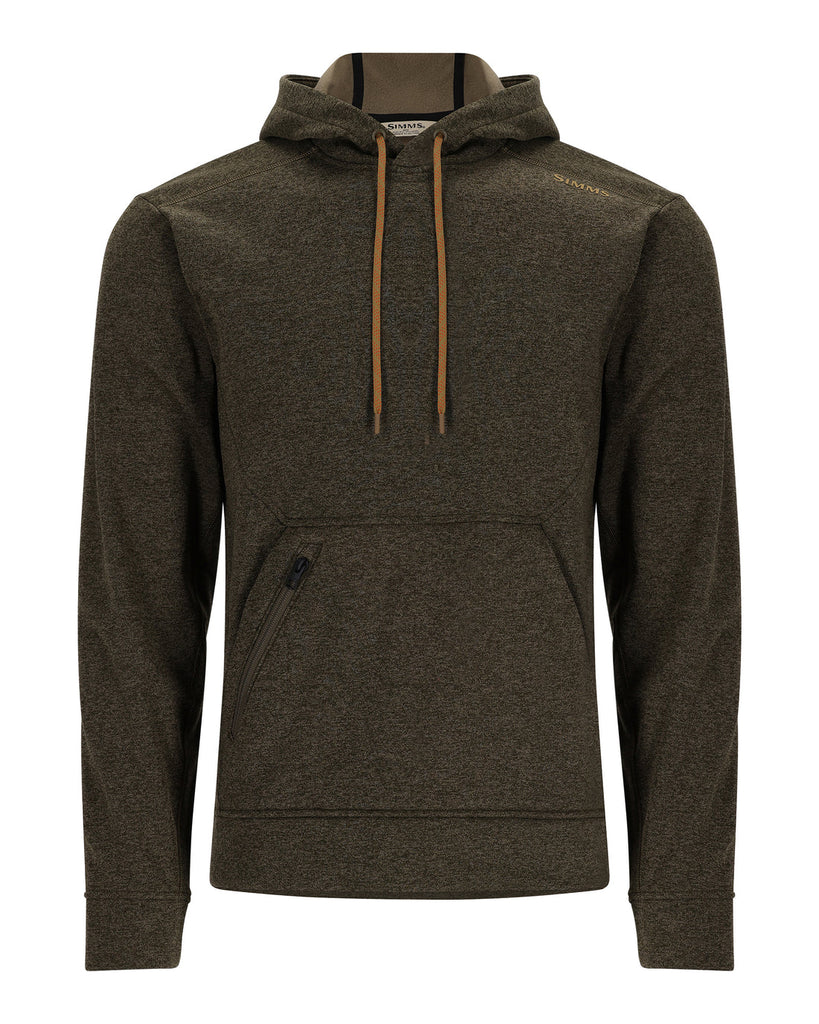 Simms M's CX Hoody with Tackle Addict Logo Dark Stone