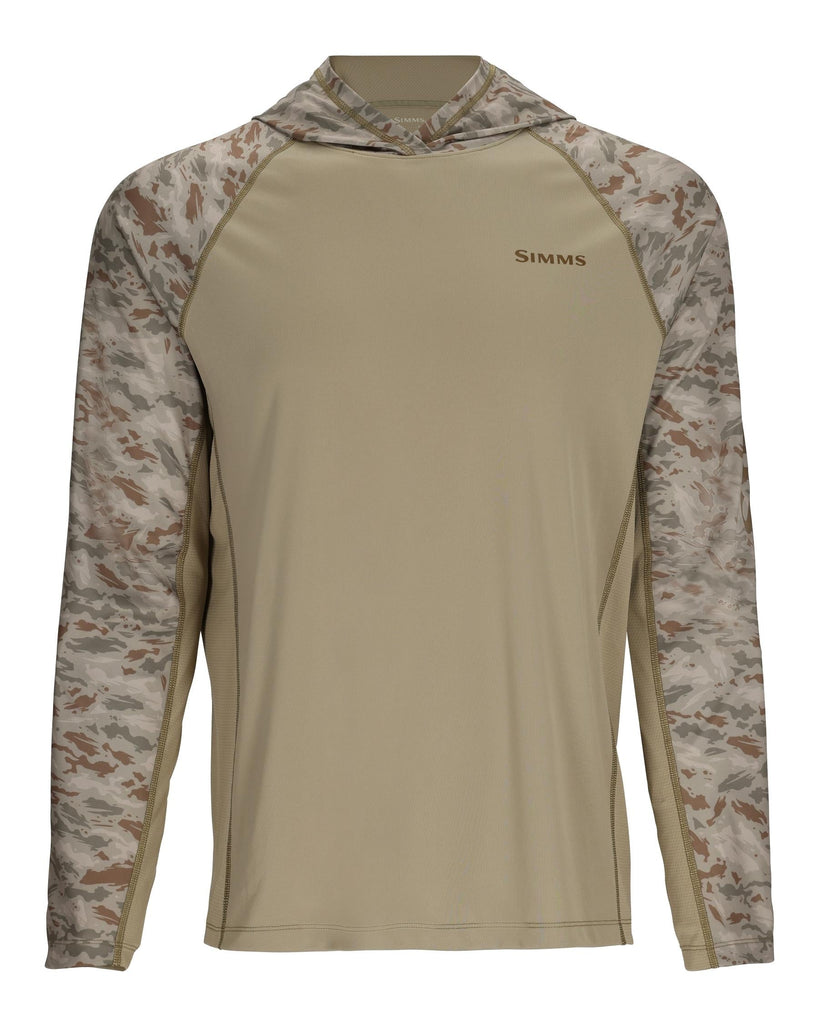 Simms M's Challenger Solar Hoody Stone Ghost Camo Driftwood