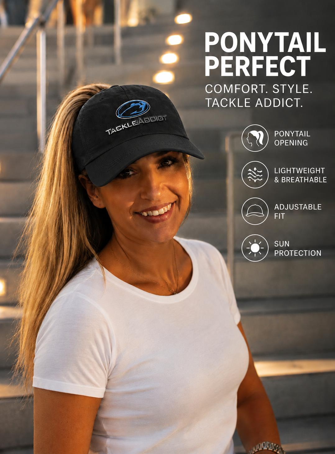 Women's Ponytail Hat