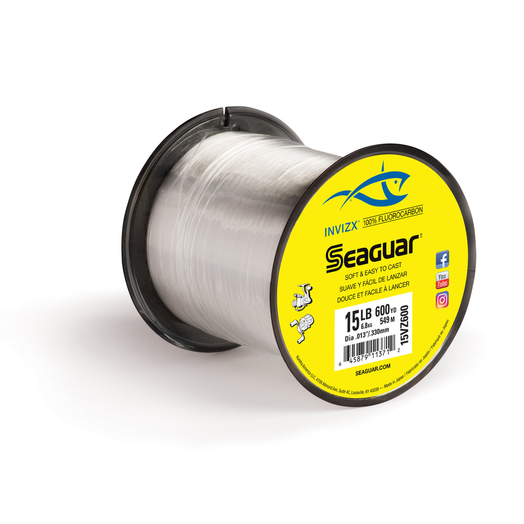 Seaguar InvizX Fluorocarbon Line 600 15lb