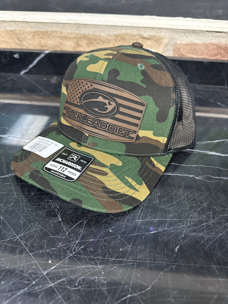 Tackle Addict Leather Patch Hats Hat #18