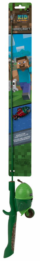 Kids Casters Youth Fishing Poles Minecraft Youth Fishing Pole