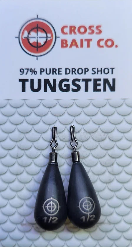 Cross Bait Tungsten Dropshot 1/2 oz