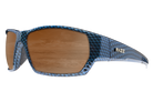 Raze Eyewear Sonar - Blue Carbon Fiber