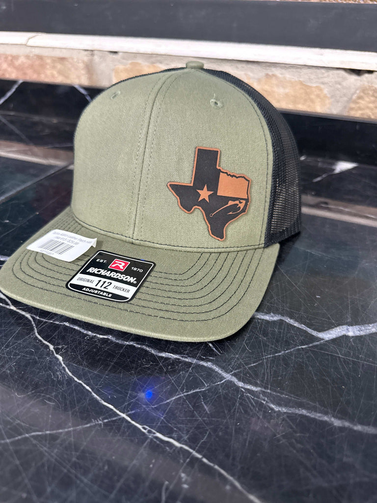 Tackle Addict Leather Patch Hats Hat #13