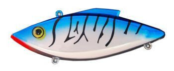 Bill Lewis Mini-Trap Chrome Blue, Black Strips