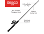 Zebco 33 Silver 6'0" Medium Spincast Combo