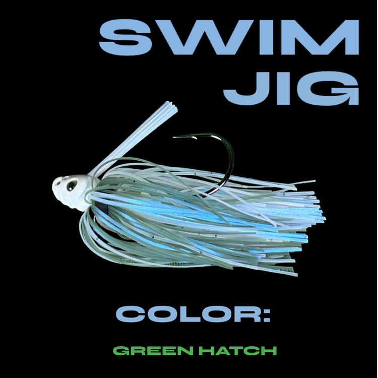 Tower Outdoors Swim Jig Green Hatch