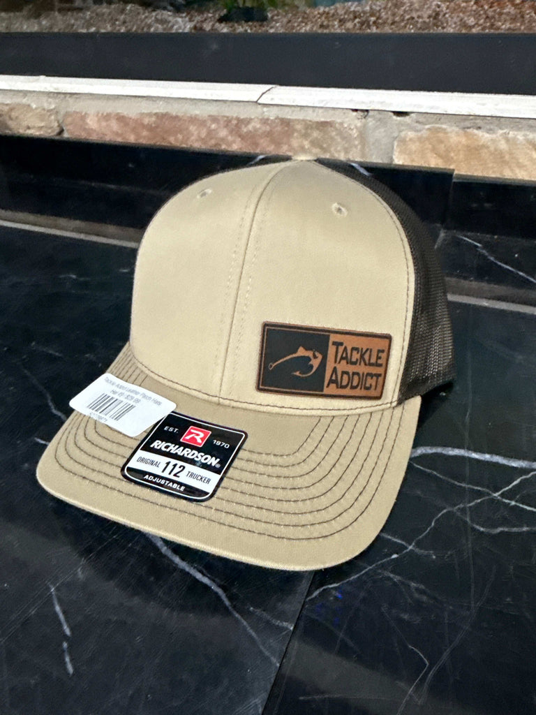 Tackle Addict Leather Patch Hats Hat #9