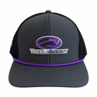 Tackle Addict Hat Purple Gray w Black Mesh