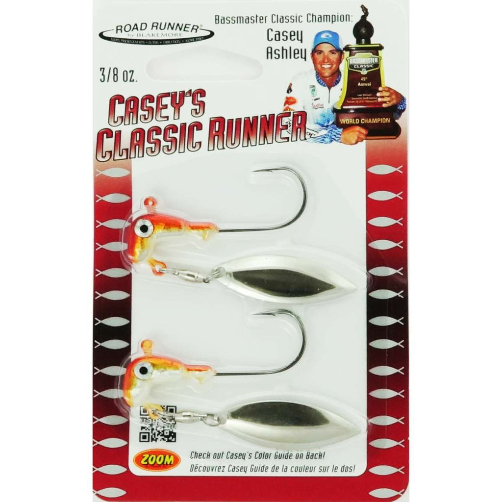 Blakemore Casey's Classic Road Runner Heads Copper Shad