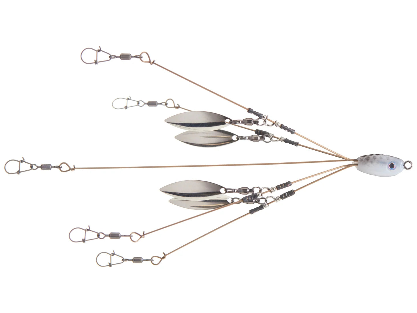 Hog Farmer Tactical Bassin 5 Hook 4 Blade Mini