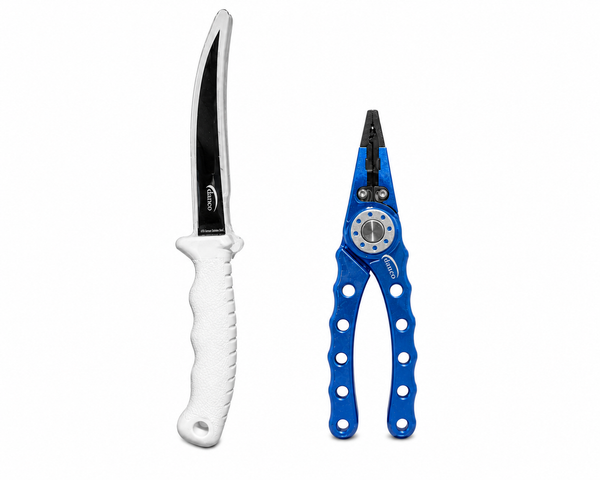danco fishing lure Tournament Plus Knife & Plier Combo strongest catfish hooks Small Advanced Canister Layer Size:2oz Built with solid Grade