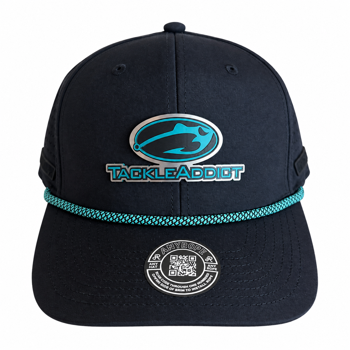 Tackle Addict Hat Sea Green All Black